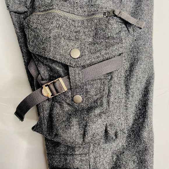 Ralph Lauren Blue Label Rugby Gray‎ Rare Jodhpurs Pants Wool Sz 0 - Picture 10 of 16